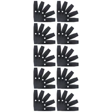 50 Pack USA Edger Blade Sharpened Length 10" Width 2" Thickness 0.110" C.H. 5/8"