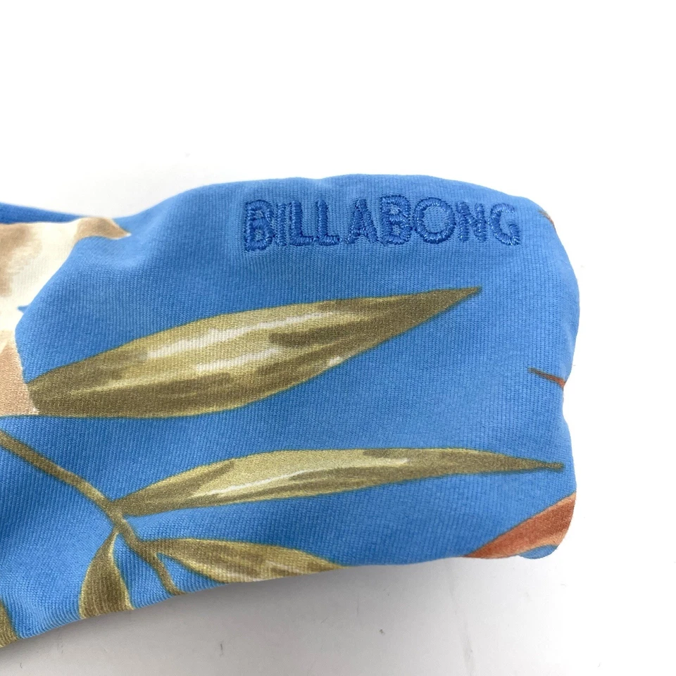 Bikini Billabong Traje de baño Traje de baño Parte inferior Mujer Talla M Azul Floral Reversible Foto 3 de 4