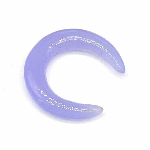 Czech Lavender Opal Stone Septum Pinchers, Handmade Size 12g to 5/8 & Customize - Picture 7 of 7