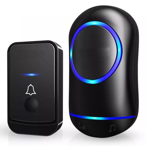 Wireless Door Bells Waterproof 1000ft Long Range Plug in Home Cordless Doorbell - Picture 3 of 17