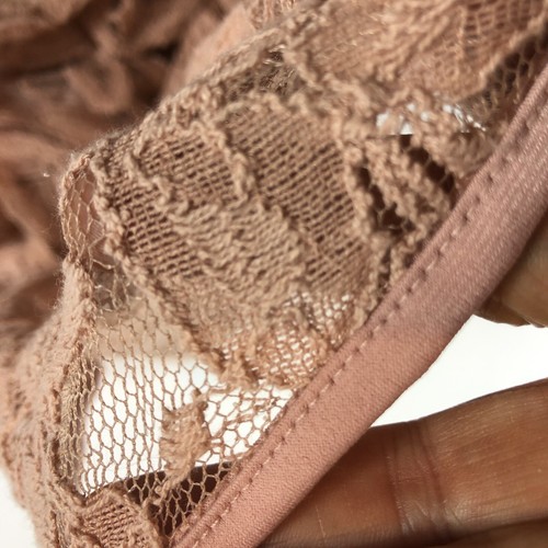 enfocus studio womens 12 Rose pink lace keyhole back dress 1408 - Picture 13 of 14