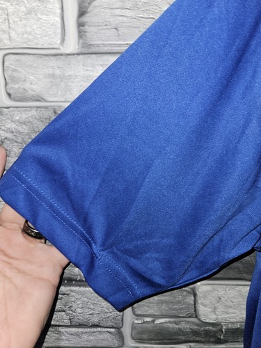 Russell Blue KU Kansas Jayhawks Poloshirt Herren Medium 38-40 Neu mit Etikett  - Bild 6 von 12