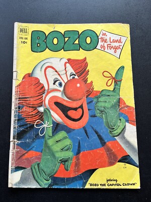 Bozo The Clown 5 Dell Comics 1952 Land Of Forgot Capitol
