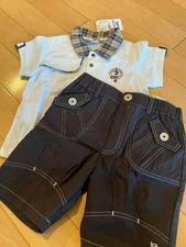 Scotland Kinloch Anderson  BOY KID NWT Top Bottom Set NWT Sz (75-85 cm) Luxury