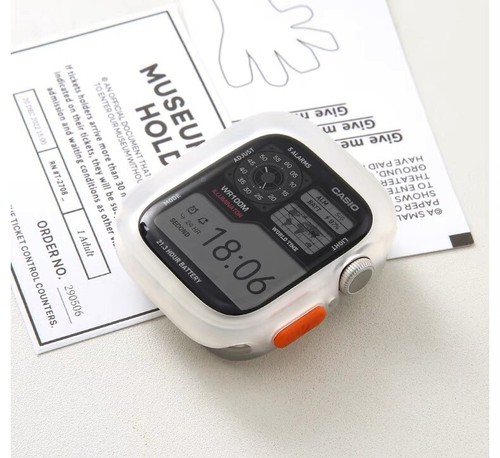 Soft Bumper Case For Apple Watch Ultra 49mm iWatch 9 8 7 6 5 SE 45mm 41mm Cover - Picture 16 of 28
