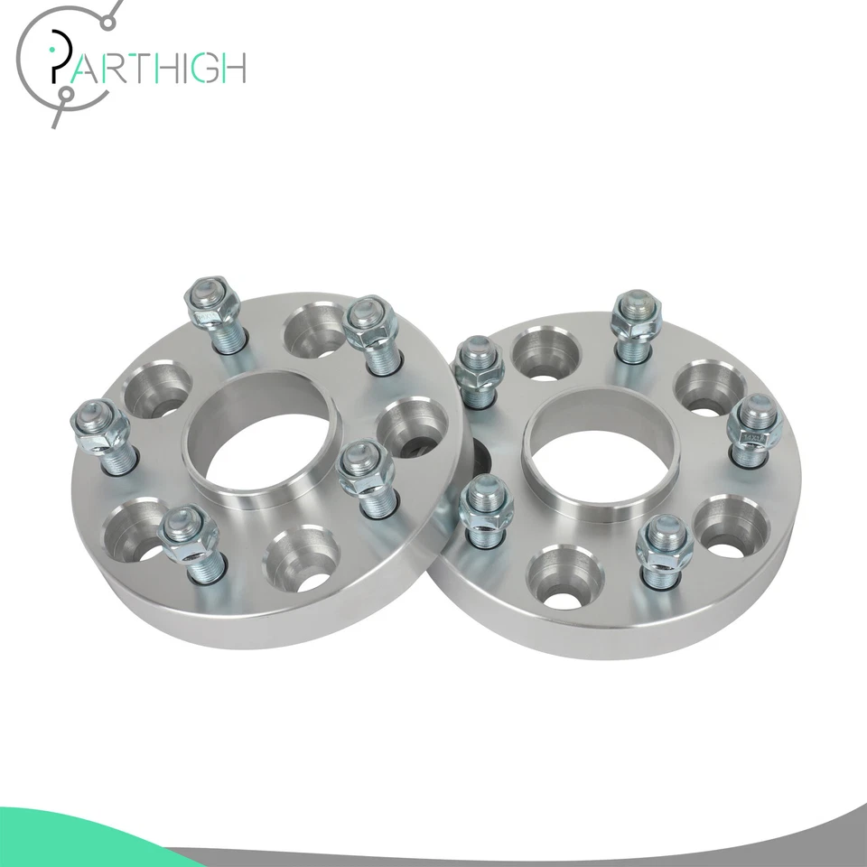 Espaciadores de rueda centrados en el cubo (4) 1" de grosor para Acura RL Honda Odyssey 2005-2012 5x120 Foto 2 de 4