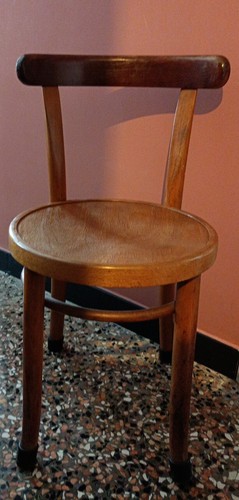 Sedia Thonet piccola da bambino Originale faggio