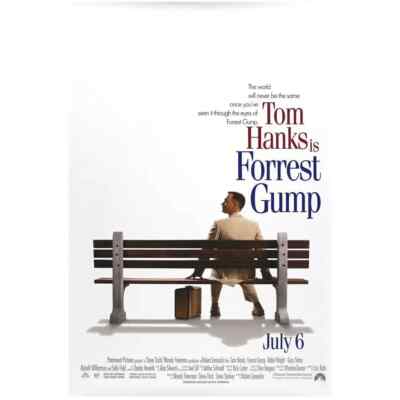 FORREST GUMP (1994) TOM HANKS Authentic Rolled D/S Movie Poster27x40(NEW)
