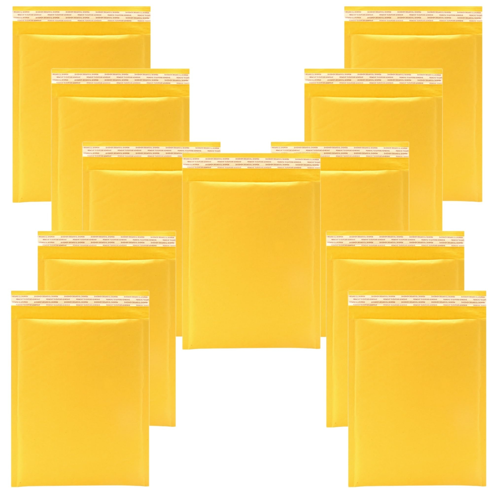 Kraft Bubble Mailers 6x8 Inch 12 Pack Self Seal Padded Envelopes for Shipping