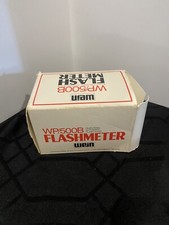 Wein WP5008 Flash Meter Vintage with Original Box Manual W/ Auto Flash Sync