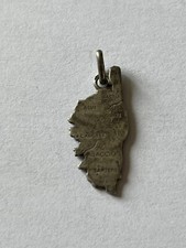 Bijoux Pendentif argent La Corse  (L39)