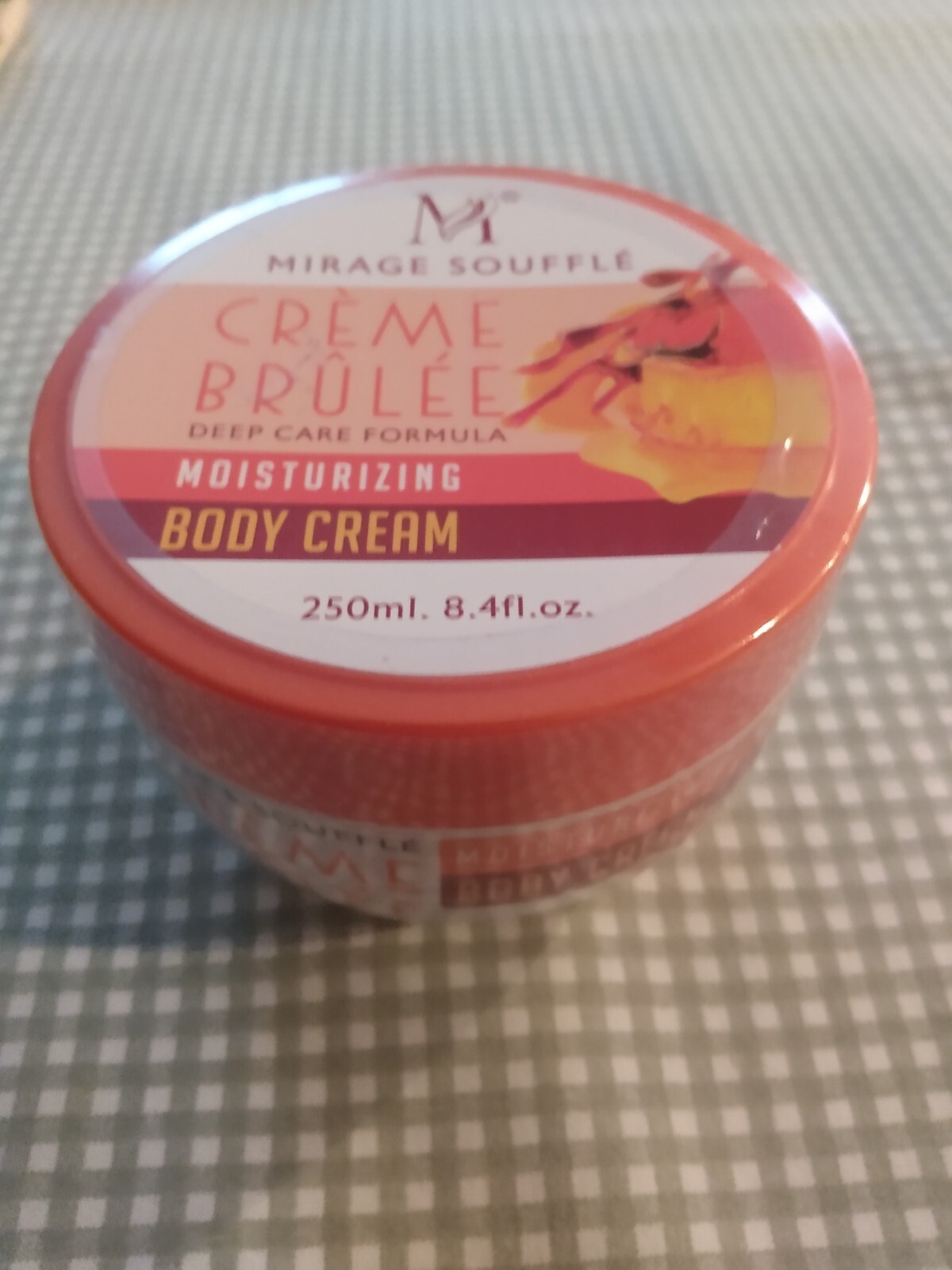 Body Cream Moisturizing Mirage Souffle Creme Brulee Sealed 8.4 oz EXP