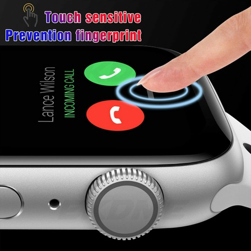 For Apple Watch Series 6 5 4 3 2 1 38 40 42 44 mm Screen Protector Temper Glass - Picture 11 of 12