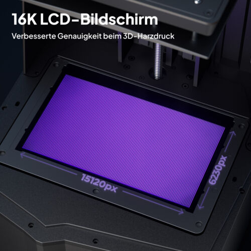 ELEGOO Saturn 4 Ultra 10" 16K Harz 3D Drucker,8.33 x 4.66 x 8.66 Inch Druckgröße - Bild 2 von 7