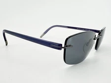 Silhouette 5379 Eyeglasses FRAMES 6060 Purple ..[]17-130 Gray J796