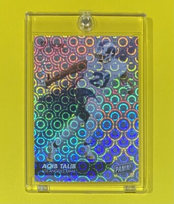 2018 Panini Day Football Aqib Talib PYRAMIDS PARALLEL 1/10 SSP Rams #53  