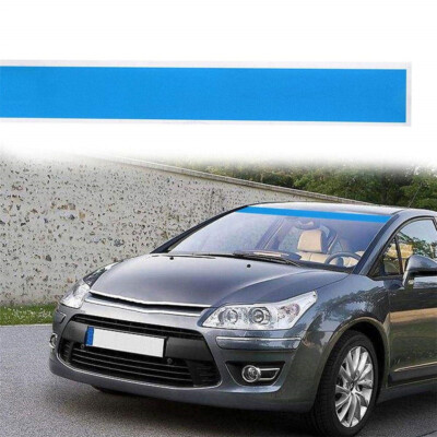 Car Vinyl Windshield Decal Strip Racing Stripe Reflective Sticker Window Visor