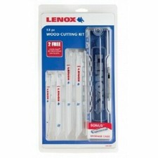Image of Lenox 13 Piece Wood Cutting Reciprocating Sabre Saw Blade Set 1498013RKW