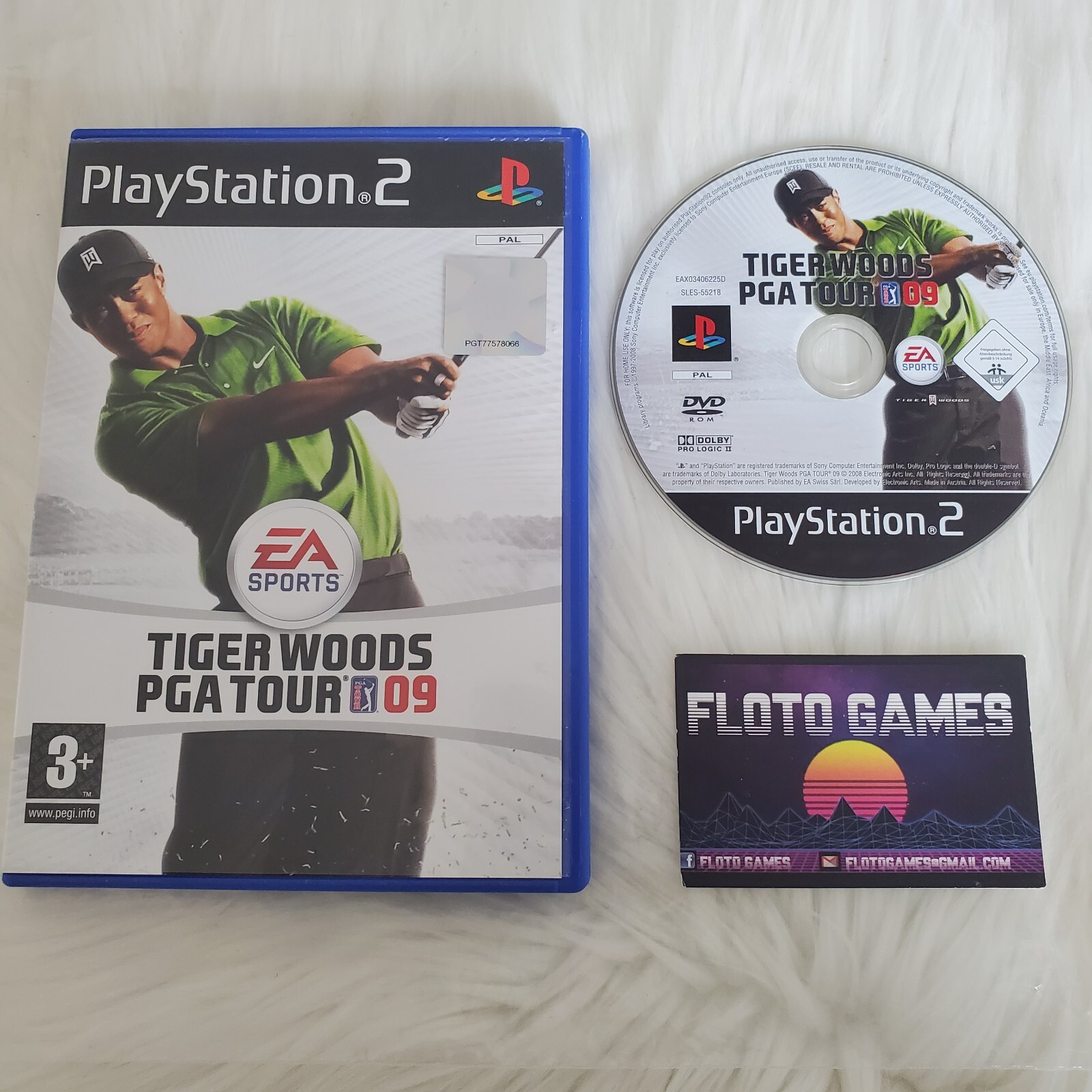 Jeu Tiger Woods PGA Tour 09 pour PS2 PAL FR en Boite - Floto Games
