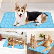 Pet Cooling Mat Cool Pad Cushion Dog Cat Puppy Blanket For Summer Sleeping Bed D