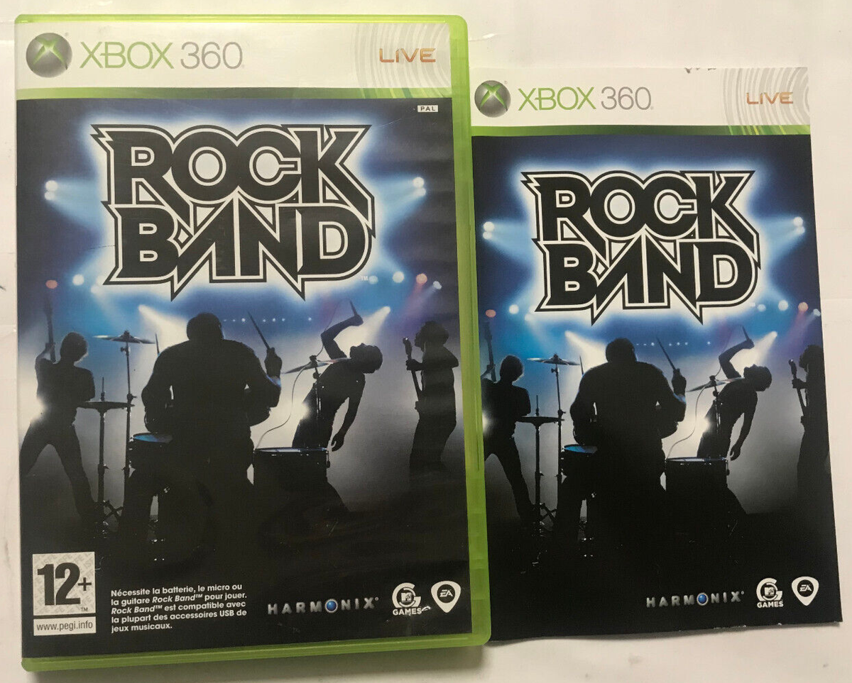 Rock Band Sur Xbox 360 - NEUF Sous Blister - Jeu De Rythme
