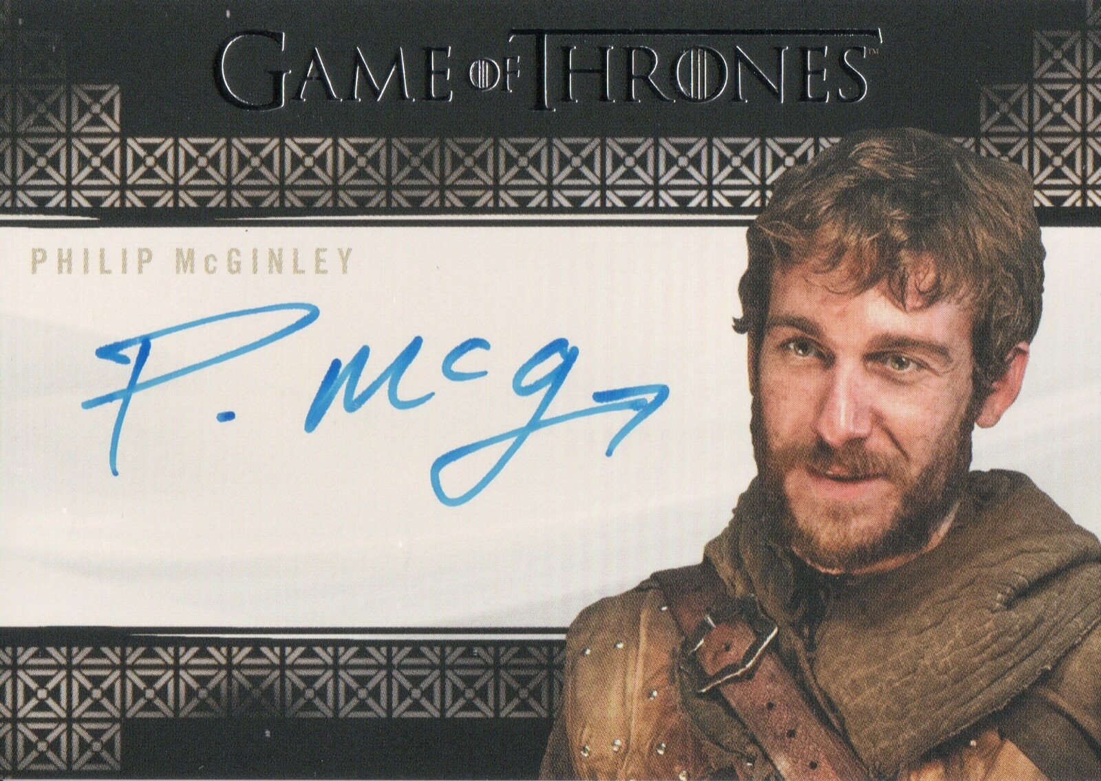 Game of Thrones Complete Series with Philip McGinley Autograph Card