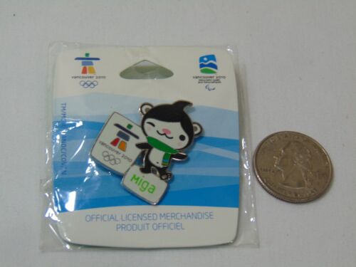 Vancouver 2010 Winter Olympic Games pin New Carded VAn 1227 Miga Mascot - Picture 2 of 3