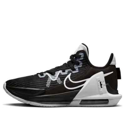 Nike Lebron Witness 6 Basketball Mens Shoes Size 12 Black & White DO9843-002