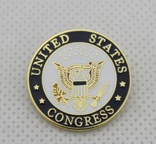 US CONGRESS LAPEL BAGE PIN