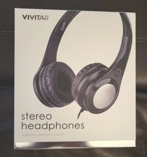 BRAND NEW-Vivitar Stereo Headphones;Controls, Adjustable Headband-compatible wit