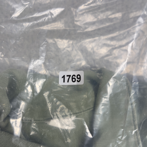US Army Utility Hemd Herren 15,5 x 31 grün OG 107 Vietnam Ära 60er Satin Vintage - Bild 12 von 12