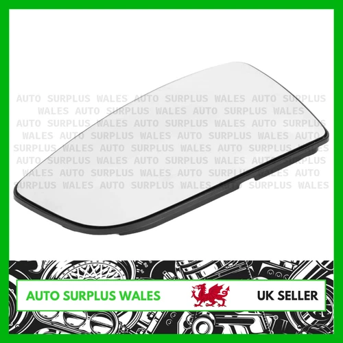 GENUINE FORD TRANSIT MK8 PASSENGER N/S LOWER DOOR WING MIRROR GLASS - 1855103