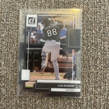 Luis Robert 2022 Chronicles Clearly Donruss Baseball - #30 - Chicago White Sox