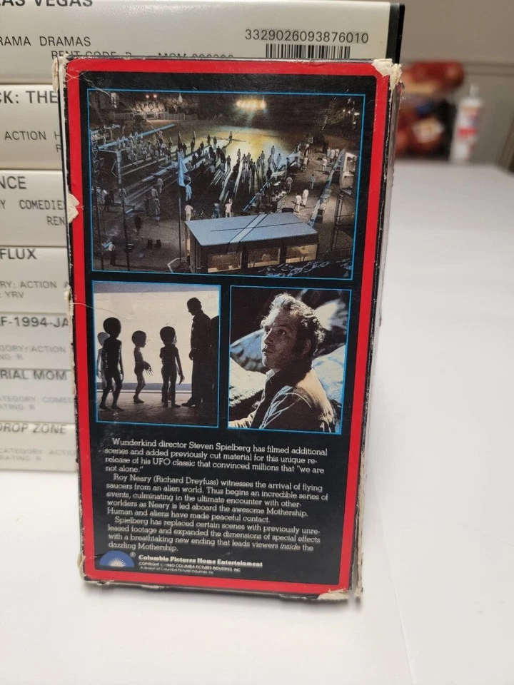 Close Encounters Of The Third Kind Special Edition VHS Gatefold Columbia RCA - Image 3 of 4