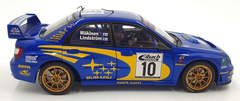 SUBARU Impreza WRC ミニカー 1/18 AUTOart AUTOart 1:18 Subaru Impreza WRC 22B 1997 Safari Rally Winner