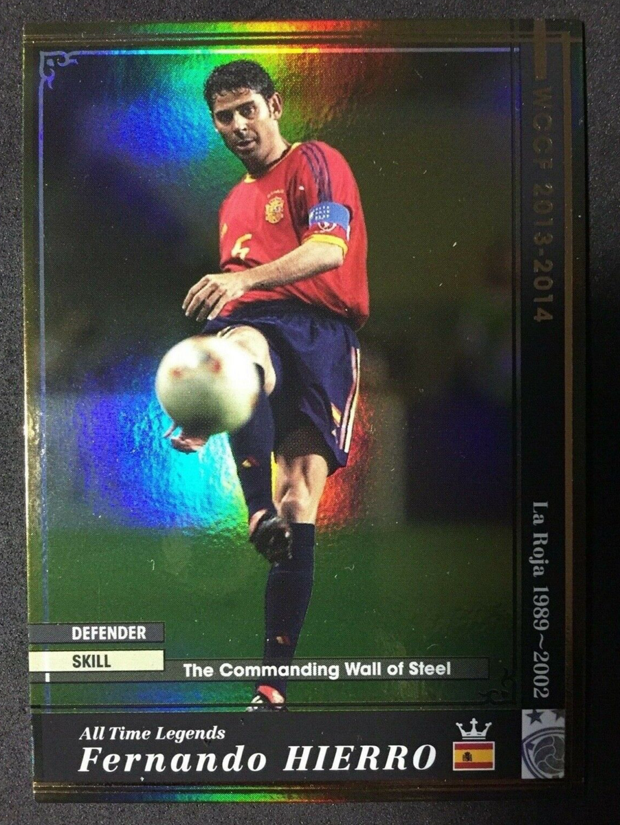 2013-14 Panini WCCF Legends ATLE Fernando Hierro La Roja Spain