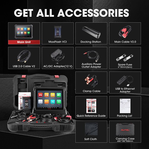 Autel MaxiSYS Ultra Lite Top Intelligent Diagnostic Scanner ECU Programming Tool - Picture 11 of 12