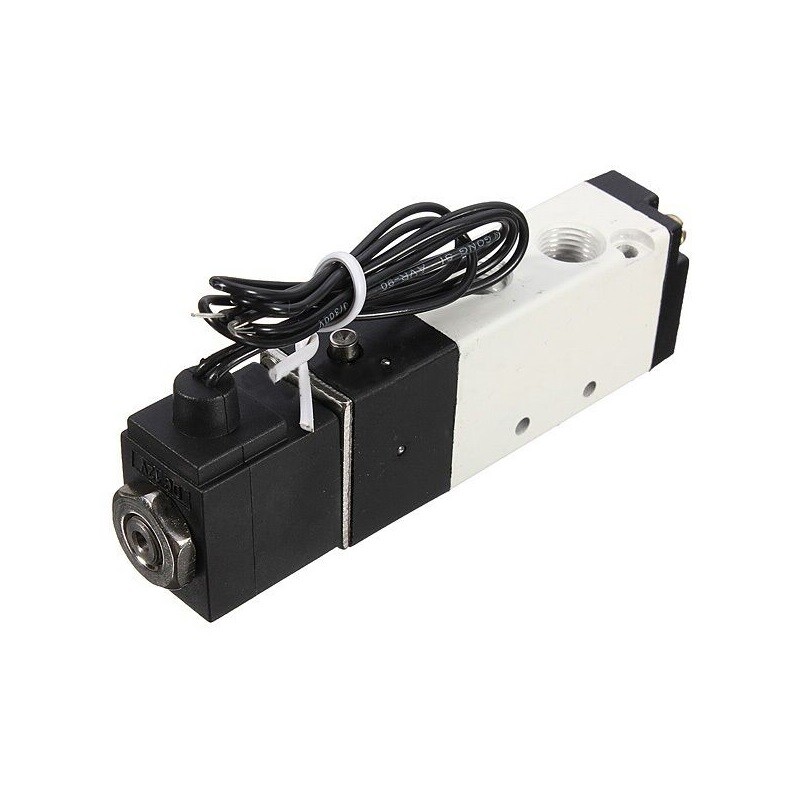 DC24V Solenoid Air Valve 4V11006 5 port 2 position 1/8" BSP Pneumatic