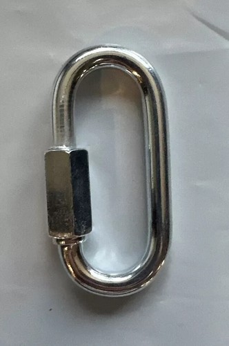 Lot of 25 Goliath Industrial Quick Link 1/4" Safety Tow Chain - Picture 2 of 4