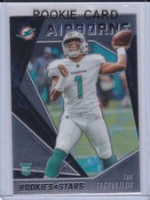 TUA TAGOVAILOA ROOKIE CARD 2020 Miami Dolphins R&S AIRBORNE Football RC