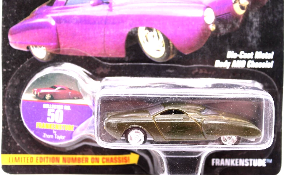 Johnny Lightning Hot Rods 1950 Studebaker Frankenstude met. oliva Foto 2 de 4