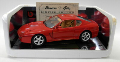 ブラーゴ　burago FERRARI 456GT ミニカー　1/18 Burago 1/18 Scale Diecast 3036 Ferrari 456 GT 1992 'Air