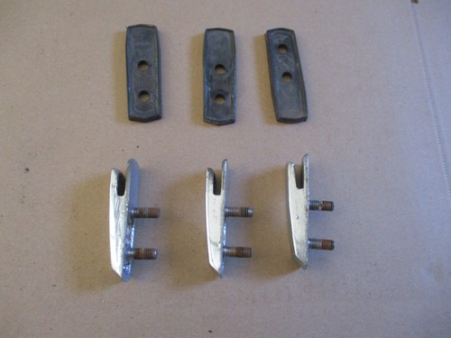 Fiat 850 Spider SportChrom Verdeckhaken Haken Verdeck Verdeckkastendeckel 3 Stck - Picture 11 of 15