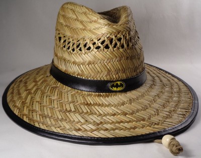 Straw Lifeguard Hat Cap Licensed DC 