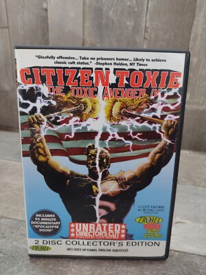 Citizen Toxie The Toxic Avenger IV DVD 2 Disc Collectors Ed