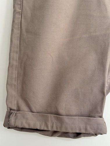 Allsaints “switch Fit” Chino Shorts Stone Grey Brown 33” Waist - Picture 5 of 12
