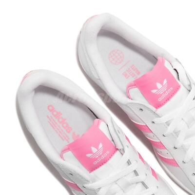 adidas Originals Superstar White Pink Men Unisex Casual