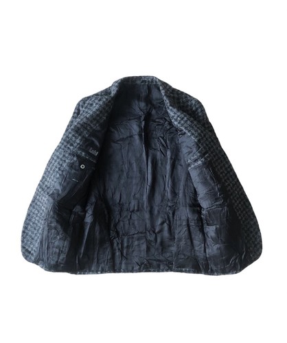 Laboratorio. Pal Zileri Chaqueta Blazer Hombre Alpaca/Mohair Pata de Gallo Gris S - Imagen 5 de 9