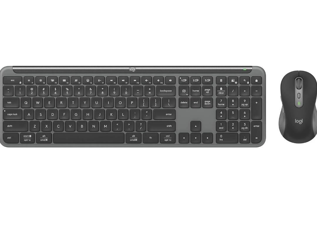 Logitech Signature Slim Combo MK955 Full-Size Keyboard and Mouse 920-012425