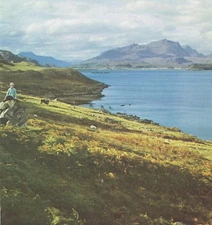 Loch Ewe And Poolewe Scotland Vintage Print Picture Colour 1975 CBOTH#52